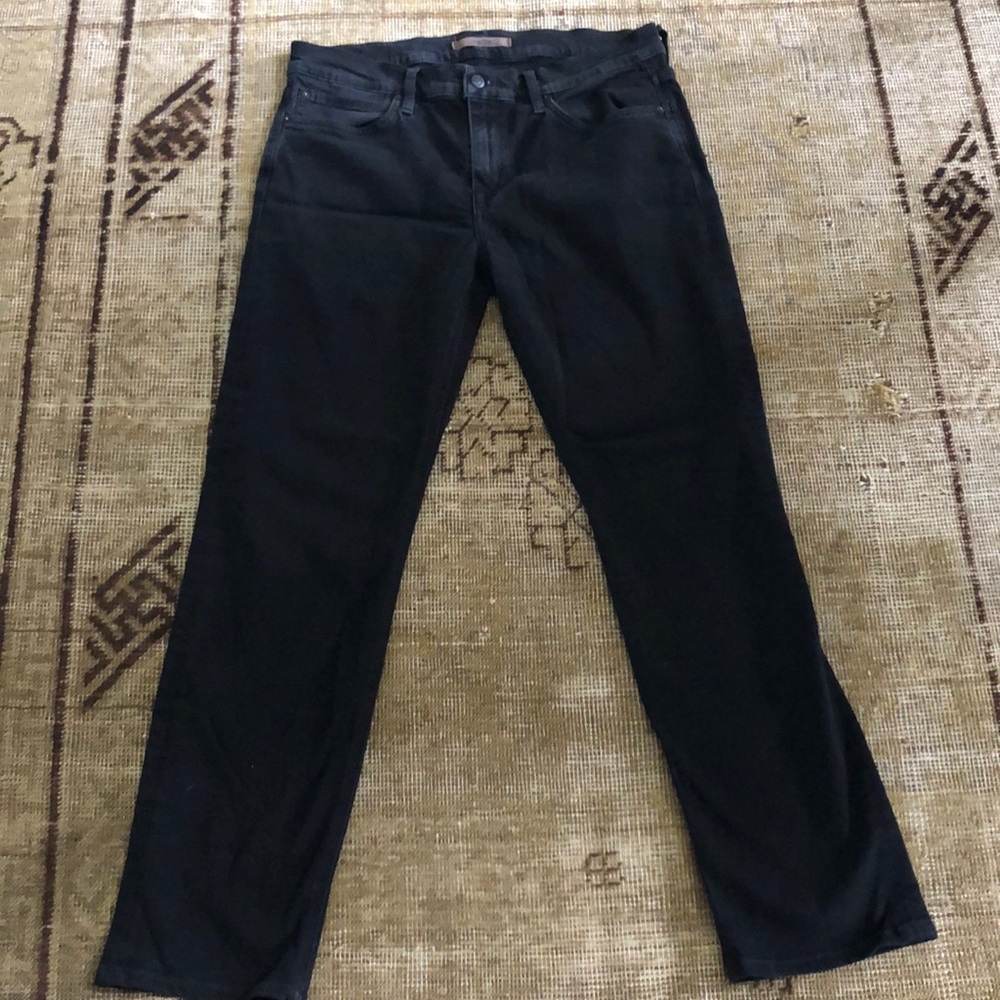 Men’s Joe’s Brixton Jeans in Dark Gray/Black